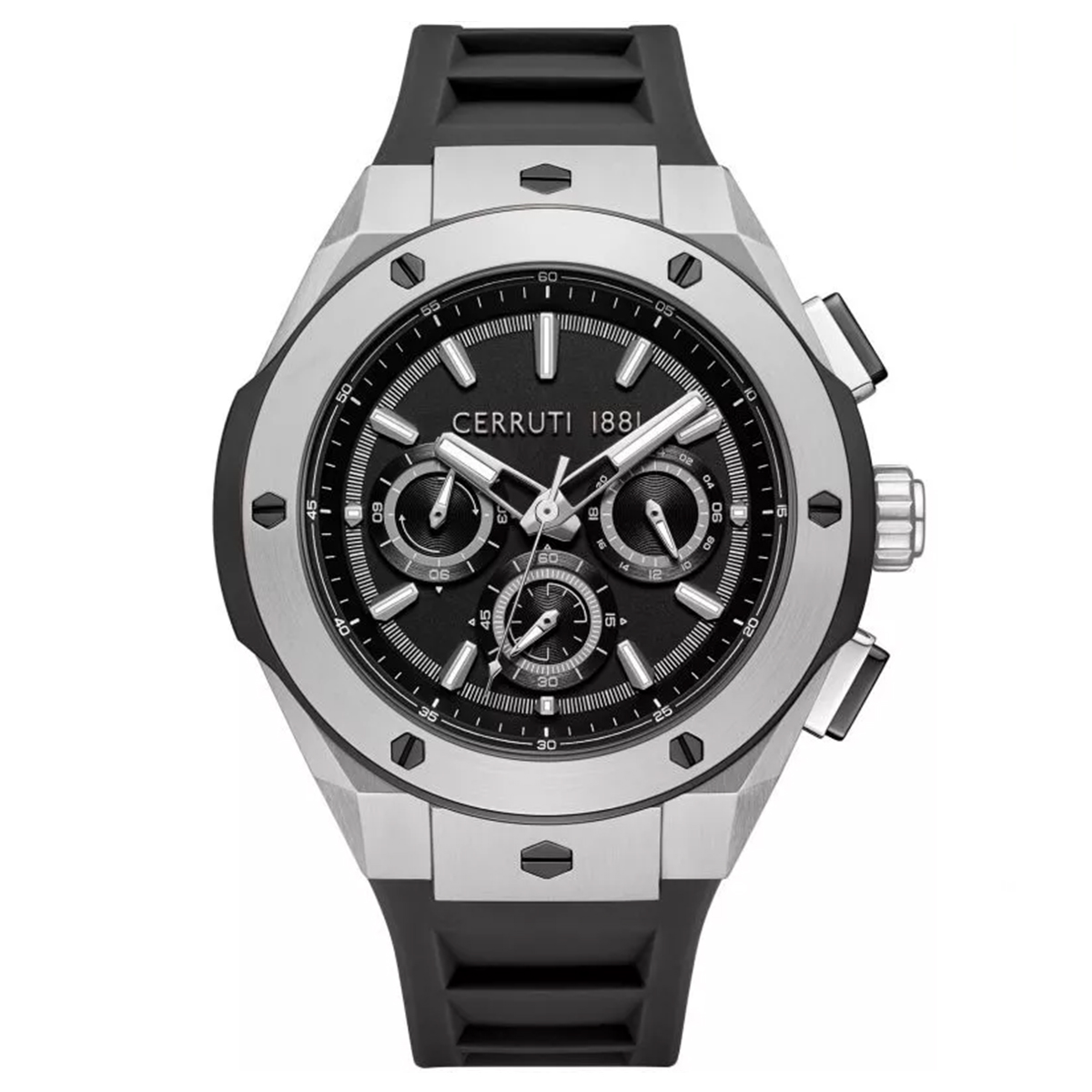 MONTRE CERRUTI HOMME M.FONCTION SILICONE